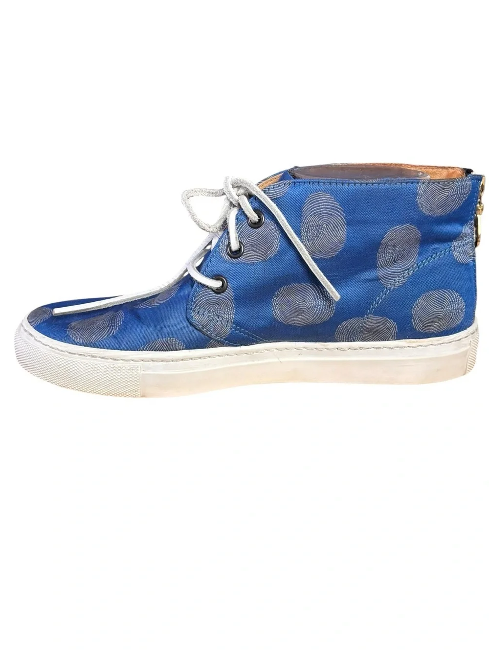 Del Toro Blue Polka Dot Chukka Sneakers - Men’s Sz 7/Women’s 9